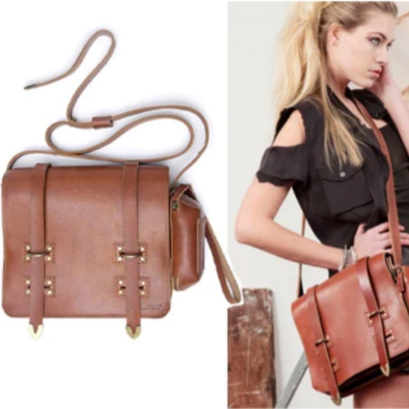 Daryl K The Shacketon Bag Brown Messenger Cross Body Mail Bag Utility Bag - Picture 1 of 13